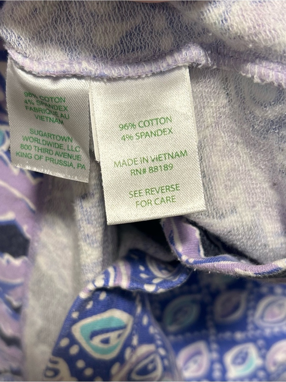 Lilly Pulitzer Coco Safari Captain Popover Long Sleeve Top L UPF 50+ Luxletic - Picture 8 of 8